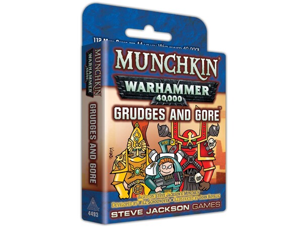 Munchkin Warhammer 40K Grudges and Gore Ekspansion til Munchkin Warhammer 40K 