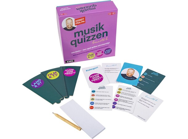 MusikQuizzen Udvidelse Dansk udgave - Selvstændig udvidelse 