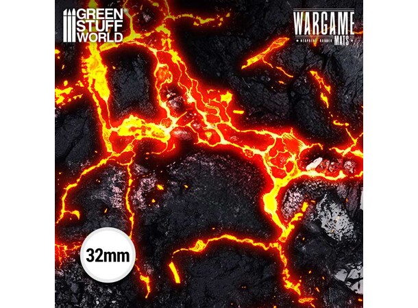 Neopren Mat 4x6 Flamecoil Path Green Stuff World - 120 x 180 cm 