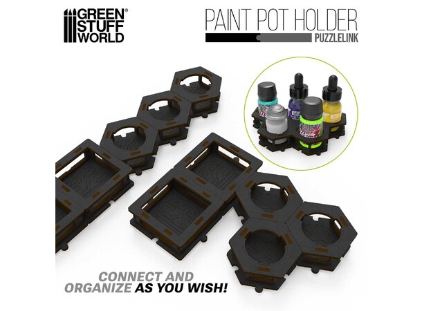 Paint Pot Holder x3 Green Stuff World 
