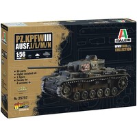 Pz.Kpfw. III Ausf. J/L/M/N Italeri 1:56 byggesæt