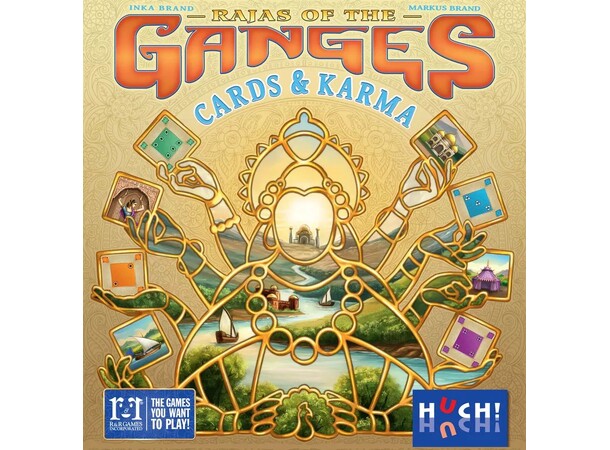 Rajas of the Ganges Cards & Karma Brætspil 