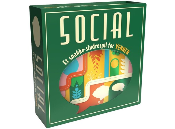 Social Venner Quizspil Dansk udgave 