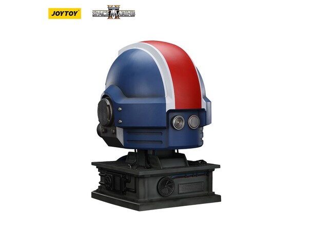 Space Marines Replica Titus-hjelm 30 cm Med stativ 