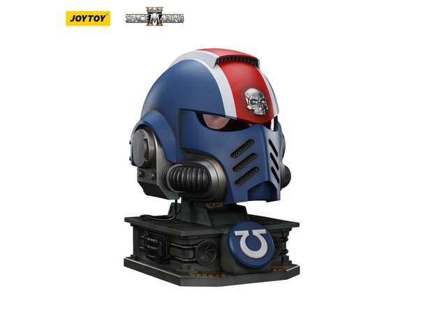 Space Marines Replica Titus-hjelm 30 cm Med stativ 