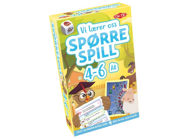 Spørrespill 4-6 år - NORSK 