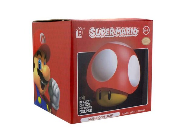 Super Mario Mushroom-lampe - 12 cm 
