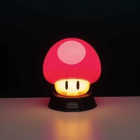 Super Mario Mushroom-lampe - 12 cm 