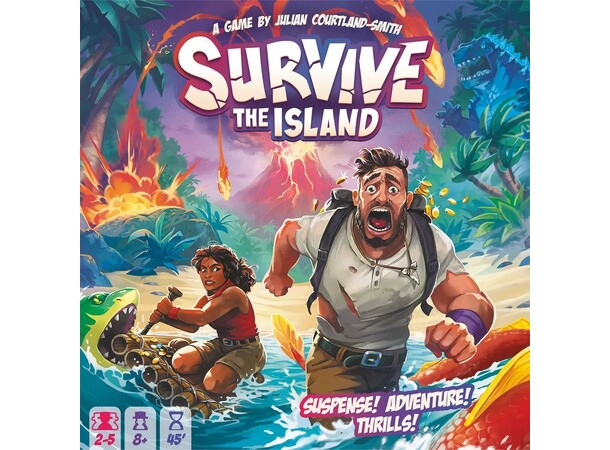 Survive the Island Brætspil Dansk udgave 