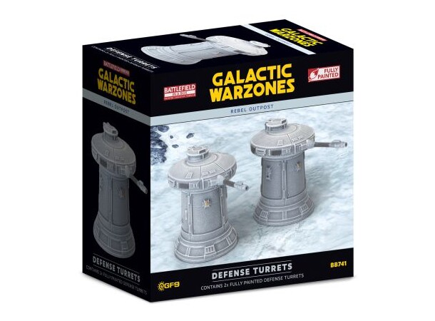 Terræn Rebel Outpost Defense Turrets Battlefield in a Box - Galactic Warzones 