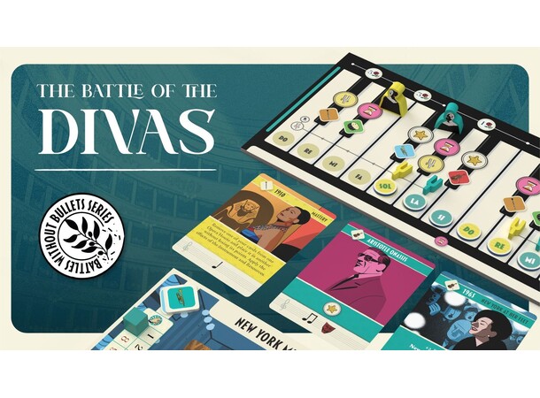 The Battle of the Divas Brætspil 