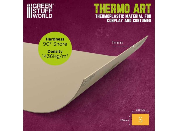 ThermoArt Smooth 200x300 mm Green Stuff World 