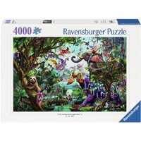 Tropical Dragons 4000 brikker Puslespil Ravensburger puslespil