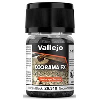 Vallejo Diorama FX Vulcan Black 2-5 mm Landscape Texture - 35ml
