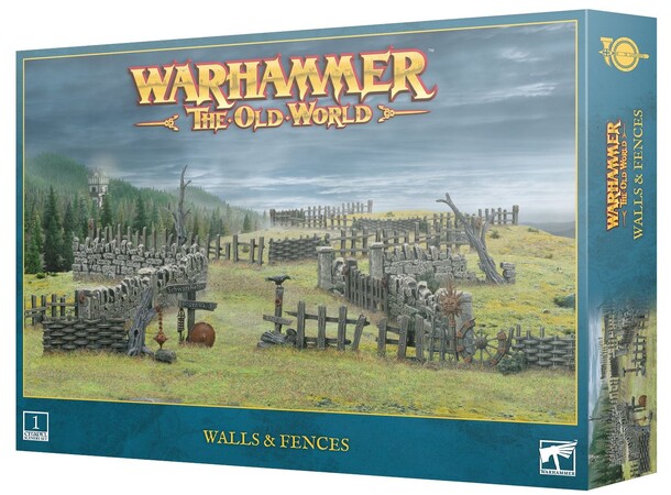 Walls & Fences Warhammer The Old World Terrain 