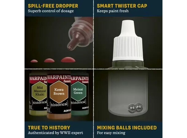 Warpaints Fanatic World War II Japanese Paint Set - Historical 