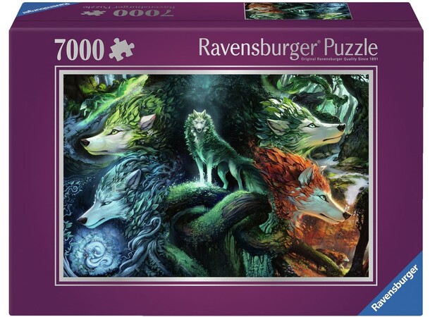 Whispers of the Forest 7000 brikker Puslespil - Ravensburger Puzzle 