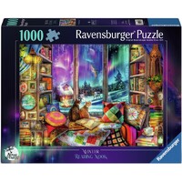 Winter Reading Nook 1000 brikker Puslespil - Ravensburger Puzzle