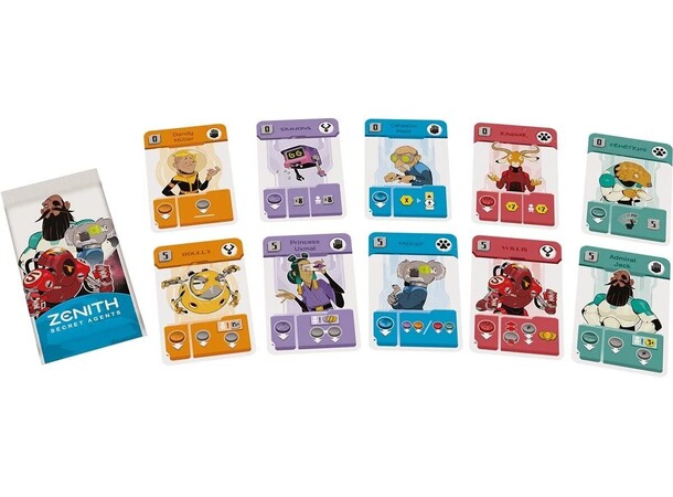 Zenith Secret Agents Expansion Ekspansion til Zenith 