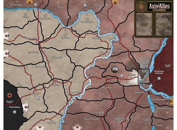 Axis & Allies Stalingrad Brætspil 