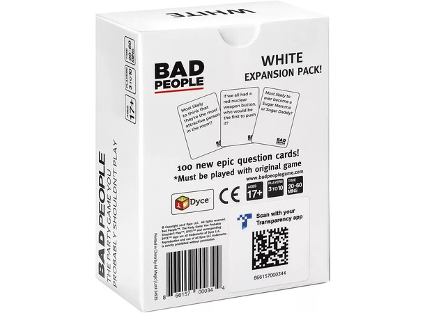 Bad People White Expansion Ekspansion til Bad People 