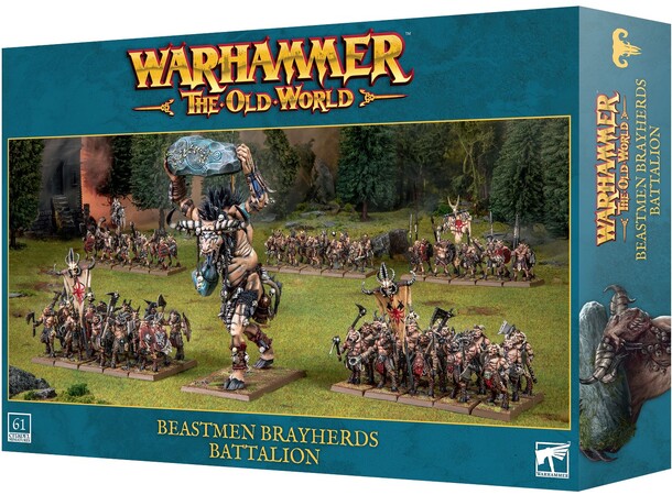 Beastmen Brayherds Bataljon Warhammer The Old World 