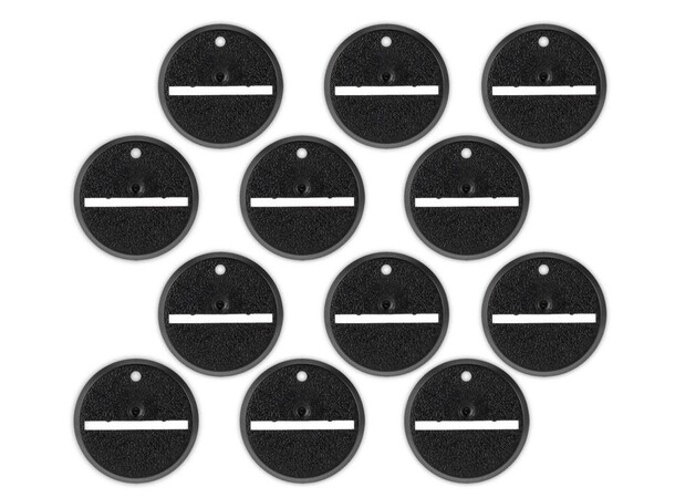 Blood Bowl-baser – 32 mm (12 stk.) 
