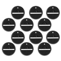 Blood Bowl-baser – 32 mm (12 stk.) 