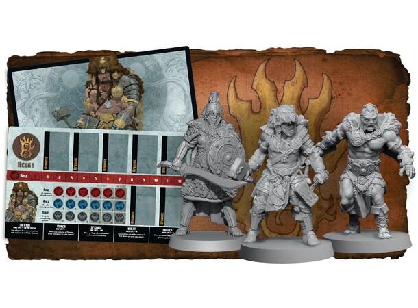 Blood Rage Valhalla Brætspil 