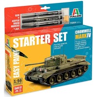 Cromwell MkIV Starter Set Italeri 1:56 Byggesæt