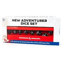 D&D New Adventurer Dice Set - Sort 