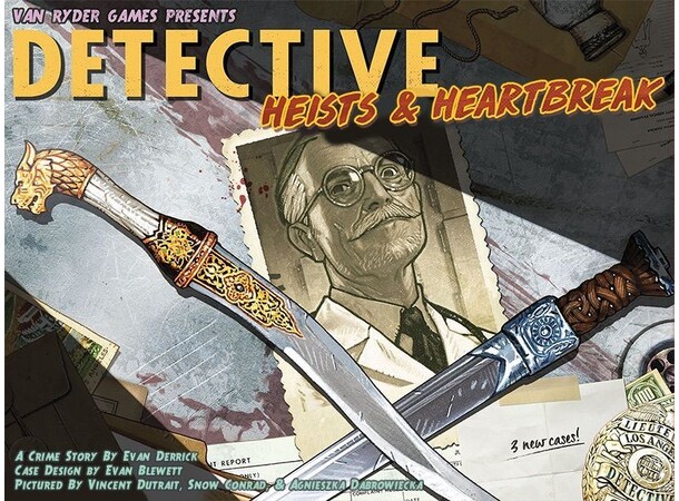 Detective Heists & Heartbreak Expansion Ekspansion til Detective City of Angels 