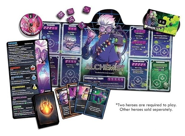 Dice Throne Alchemist Hero Pack Udvidelse til Dice Throne 