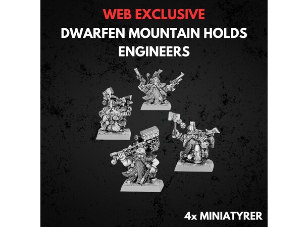 Dwarven Mountain Holds Engineers Warhammer The Old World 