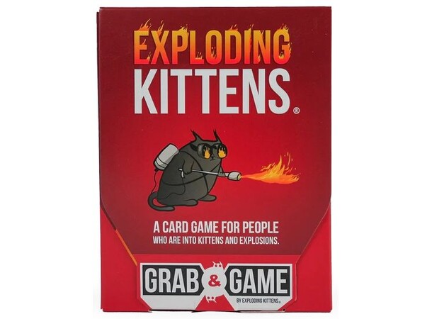 Exploding Kittens - Rejseudgave Grab & Game Edition - Dansk udgave 