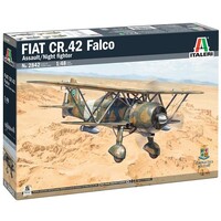 FIAT CR.42 Falco Assault/Night Fighter Italeri 1:48 Byggesæt