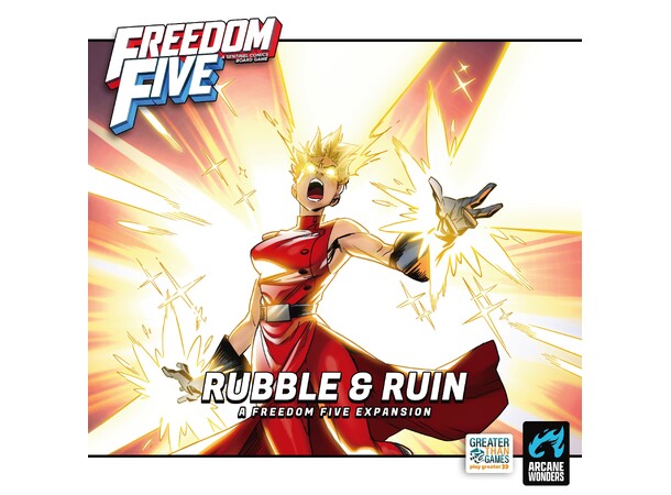 Freedom Five Rubble & Ruin Expansion Ekspansion til Freedom Five 