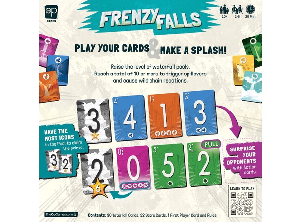 Frenzy Falls Kortspil 
