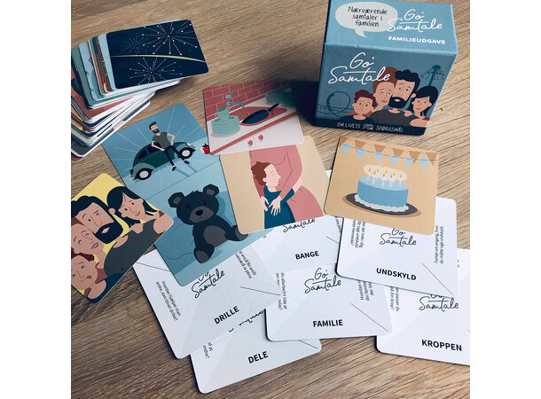 Go Samtale Familieudgave Quizspil Dansk udgave 