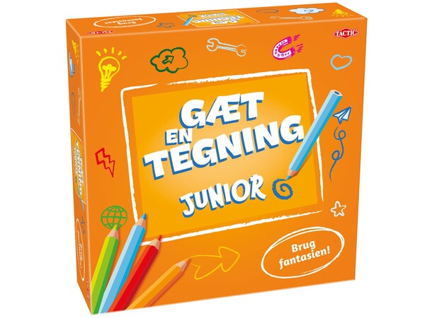 Gæt En Tegning Junior Brætspil Dansk udgave 