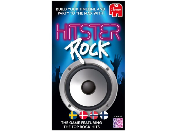 Hitster Rock Selskabsspil Dansk udgave 