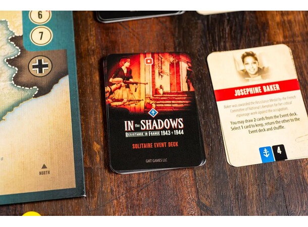 In the Shadows Brætspil Resistance in France 1943-1944 