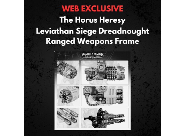 Leviathan Siege Dreadnought Ranged Weapo Weapon Frame - The Horus Heresy 