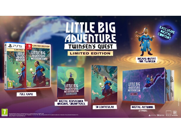 Little Big Adventure Limited Ed Switch Limited Edition 