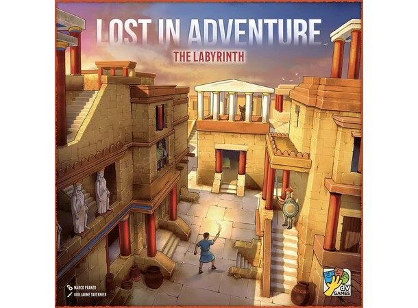 Lost In Adventure Labyrinth Brætspil 