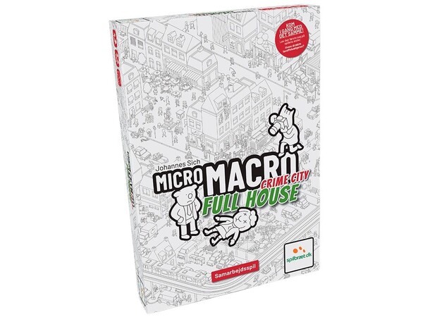 MicroMacro Crime City Full House Brætspil - Dansk udgave 