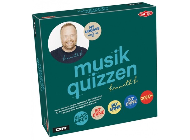 Musikquizzen Selskabsspil Dansk udgave 
