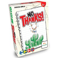 No Thanks+ Kortspil Dansk udgave