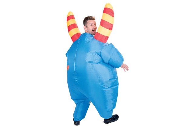 Oppblåsbar monsterdragt 