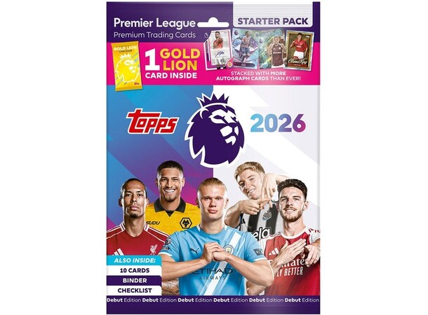 Premier League 2026 Starter Pack Topps 